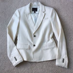 White Banana republic blazer